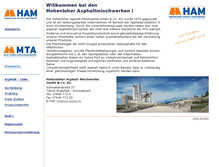 Tablet Screenshot of ham-asphalt.de